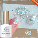 Yeknu  10ml  Aurora Blue Tears Cat Magnetic Eye Gel Polish Arctic Blue Crystal Varnish Shine Glitter Nail Art Manicure