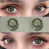 Yeknu  Color Contact Lenses Cosmetic Green Contacts Color Lens Eyes Purple Lenses Beauty Blue Lens High Quality Lenses for Women