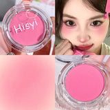 Yeknu  monochrome blush whitening matte cosmetics vitality girl nude makeup natural smudge monochrome blush plate