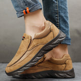 Yeknu  Loafers For Men Slip on Casual Shoes for Men Comfortable Walking Sneakers Luxury Brand Male Business Shoe Driving Footwear