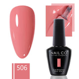 Yeknu  15ml Gel Nail Polish Semipermanente Varnishes Lacquer Esmalte Black White Color UV Lakiery Hybrydowe Vernis Gellak Polish