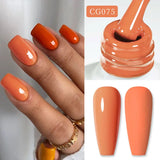 Yeknu  10ml Gold Glitter Gel Nail Polish Crystal Semi Permanent Soak Off UV Gel Varnish Nail Art Manicure Base Top Coat