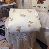 Yeknu  new cotton small floral summer quilt pure cotton summer children's air conditioner quilt student dormitory machine washable