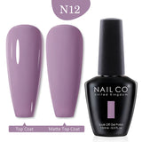 Yeknu  10ml Pearl Shell Color UV Gel Nail Polish Semi Permanent Golden Nail Art Gel Varnish Hybrid Nail Gel Polish Manicure Base