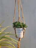 Yeknu Macrame Plant Hanger Flower Pot Holder Handmade Hanging Basket for Balcony Decorations Boho Garden Decoration Courtyard Decor