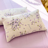 Yeknu  New Flower Washable Single Pillowcase Double Yarn Printed Dormitory Single Pillowcase, No Sheet And Quilt Cover