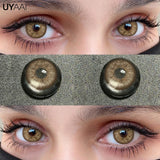 Yeknu  Color Contact Lenses Cosmetic Green Contacts Color Lens Eyes Purple Lenses Beauty Blue Lens High Quality Lenses for Women