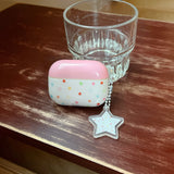 Yeknu  Color matching stars are suitable for Apple AirPods4/3 protective case AirPodsPro2 earphone case, new anti-drop moisture