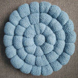 Yeknu  Solid Color Household Handmade Bay Window Mat Futon Tatami Seat Cushion Sofa Office Backrest Bed Cushion