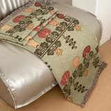 Yeknu 2025 new cotton gauze shawl bath towel travel blanket multi-layer gauze multi-functional sofa towel blanket adult