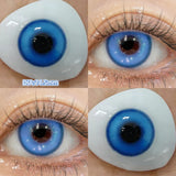 Yeknu   pair New Fashion Cosplay Contact Lenses for Eyes Brown Lenses Myopia Color Contact Lenses Halloween Beauty Blue Lenses