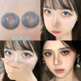 Yeknu  1 Pair/2pcs Natural Contact Lenses Beauty Lens Colored Lenses for Eyes Cosmetics Color Pupils Eye Color Lenses Myopia