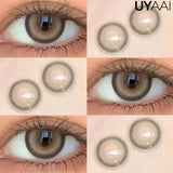 Yeknu  Color Contact Lenses Beauty Blue Lens Makeup Colorcon Fashion Natural Black Eyes Lens Natural Brown Lenses Fashion Lens