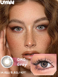 Yeknu  Color Contact Makeup Eye Color lenses Black Eye Lens Cosmetics Woman Makeup Colorcon Water Light Natural Contact lenses