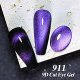 Yeknu  Transparent Cat Eye Gel Nail Polish 10ml UV Nail Art Semi Permanent Lakiery Hybrydowe Magnet SPAR Lacquer Gel Vernis Soak