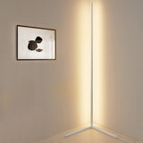Yeknu Modern Simple LED Corner Floor Lamp Atmosphere Lights Indoor Standing Lamps for Home Bedroom Living Room Decoration Lighting