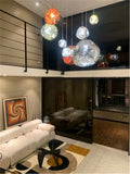 Yeknu Nordic LED Lava Pendant Lights Modern Lamp PVC Lighting Living Room Pendant Lamp Home Fixtures Loft Kitchen Suspension Luminaire