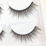 Yeknu New 5 Pairs Eyelashes 3D Multilayer Natural Fake Eyelashes Full Handmade Cross-tail Long Eyelashes Makeup Tools