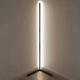 Yeknu Modern Simple LED Corner Floor Lamp Atmosphere Lights Indoor Standing Lamps for Home Bedroom Living Room Decoration Lighting