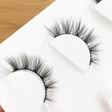 Yeknu New Handmade 4 Pairs Eyelashes Lengthen Natural False Eyelashes 3D Realistic Thick Model Nude Makeup Women Big Eye Lashes