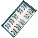 Yeknu 10 Pairs Supernatural False Eyelashes Eyelashes Long Soft Artificial Eyelashes Thick Flying Makeup Eyelashes Beginnersv