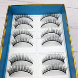 Yeknu 10 Pairs Supernatural False Eyelashes Eyelashes Long Soft Artificial Eyelashes Thick Flying Makeup Eyelashes Beginnersv