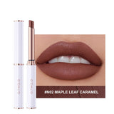 Yeknu Thin Tube Lipstick Matte Lightweight Lip Tint Waterproof Lip Balm Moisture Nude Lip Gloss For Pregnant Woman Makeup