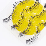 Yeknu New Japanese Pointed Tail False Eyelashes Super Natural Simulation Eye Makeup Eyelashes Long-lasting Eye Makeup Tools