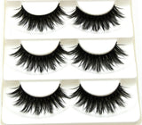 Yeknu New Cross Sharp End False Eyelashes Makeup False Eyelashes Naturally Thick Cross Smoked Long Stage Makeup Fake Eyelashes