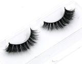 Yeknu Manual Cotton Thread Stalk False Eyelashes Dense Cross Messy Natural Water Mink Fake Eyelashes Smoked Makeup Eye Lashes