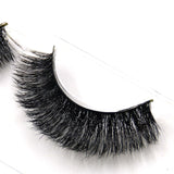 Yeknu 100% Mink False Eyelashes Models Naturally Messy Bushy False Eyelashes Fashion True hair Cross False Eyelashes Makeup tool