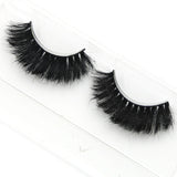 Yeknu 100% Mink False Eyelashes Models Naturally Messy Bushy False Eyelashes Fashion True hair Cross False Eyelashes Makeup tool