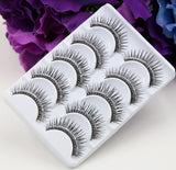 Yeknu Natural False Eyelashes Bare Silver Sequins Glitter Makeup False Eyelashes Stage Makeup Bridal Makeup Thick False Eyelashe