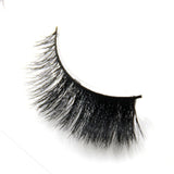 Yeknu 100% Mink False Eyelashes Models Naturally Messy Bushy False Eyelashes Fashion True hair Cross False Eyelashes Makeup tool