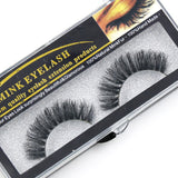 Yeknu 100% Mink False Eyelashes Models Naturally Messy Bushy False Eyelashes Fashion True hair Cross False Eyelashes Makeup tool