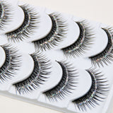 Yeknu Natural False Eyelashes Bare Silver Sequins Glitter Makeup False Eyelashes Stage Makeup Bridal Makeup Thick False Eyelashe
