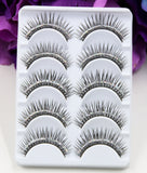 Yeknu Natural False Eyelashes Bare Silver Sequins Glitter Makeup False Eyelashes Stage Makeup Bridal Makeup Thick False Eyelashe