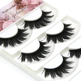 Yeknu New Cross Sharp End False Eyelashes Makeup False Eyelashes Naturally Thick Cross Smoked Long Stage Makeup Fake Eyelashes