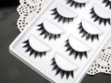 Yeknu False Eyelashes Natural Crisscross Thick Soft Eyelashes 100% Handmade Cotton Stems Fake Eyelashes Fashion Stage Lashes