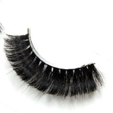Yeknu 100% Mink False Eyelashes Models Naturally Messy Bushy False Eyelashes Fashion True hair Cross False Eyelashes Makeup tool
