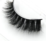 Yeknu Manual Cotton Thread Stalk False Eyelashes Dense Cross Messy Natural Water Mink Fake Eyelashes Smoked Makeup Eye Lashes