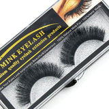 Yeknu 100% Mink False Eyelashes Models Naturally Messy Bushy False Eyelashes Fashion True hair Cross False Eyelashes Makeup tool