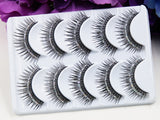 Yeknu Natural False Eyelashes Bare Silver Sequins Glitter Makeup False Eyelashes Stage Makeup Bridal Makeup Thick False Eyelashe