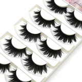 Yeknu New Cross Sharp End False Eyelashes Makeup False Eyelashes Naturally Thick Cross Smoked Long Stage Makeup Fake Eyelashes
