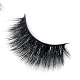 Yeknu 100% Mink False Eyelashes Models Naturally Messy Bushy False Eyelashes Fashion True hair Cross False Eyelashes Makeup tool