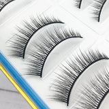 Yeknu 10 Pairs Supernatural False Eyelashes Eyelashes Long Soft Artificial Eyelashes Thick Flying Makeup Eyelashes Beginnersv