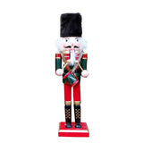 Yeknu 1pcs Handpainted Wooden Nutcracker Figurines Doll Soldier Christmas Decorations Child Gift  Home Decoration Accessories Modern