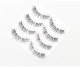 Yeknu New Japanese Pointed Tail False Eyelashes Super Natural Simulation Eye Makeup Eyelashes Long-lasting Eye Makeup Tools