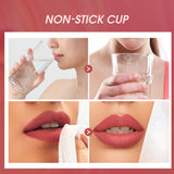 Yeknu Matte Lip Tint Velvet Lipstick Lip Gloss Pigment Waterproof Long-lasting 12 Colors Lip Stain For Women Cosmetics