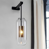 Yeknu Vadim Wall Lamp Post-modern Gold industrial sconce for Bathroom Bedroom Mirror Nordic Home Decor E14 glass wall lamp
